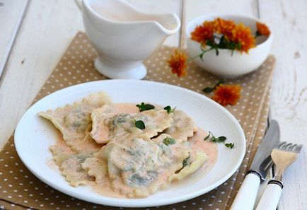 Főzni ravioli hús vagy zöldség