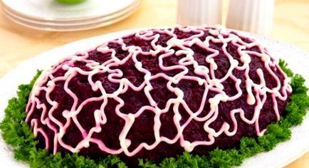 Főzni hering alatt bunda-lépésre recept (kabát) Főzni hering alatt bunda lépésre recept