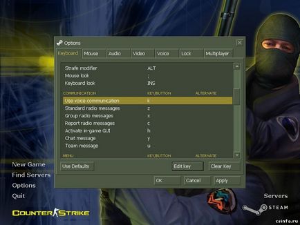 Hogyan beszélj a Counter-Strike a mikrofont