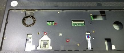 Hogyan szét és tisztítsa meg a port a laptop eMachines e732zg - szétszerelni a laptop eMachines