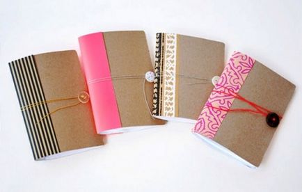 Hogyan készítsünk egy notebook kezüket kifogy a papír és egy régi notebook érdekes fotó és videó