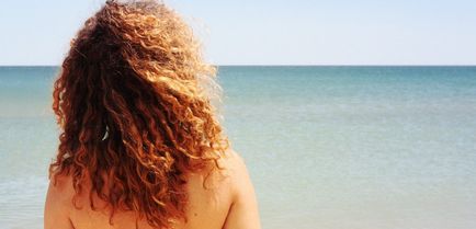 Hogy hogyan lehet a haj szép „leégett” a nap