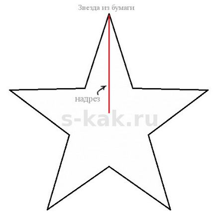 Hogyan készítsünk egy háromdimenziós csillag a papír