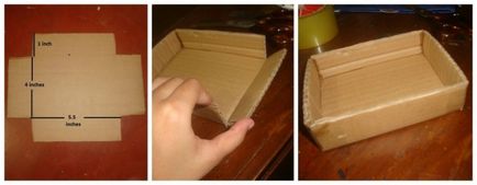 Hogyan készítsünk ékszerdoboz kartonból, vagy egy doboz kezével 5 körökre műhelyek