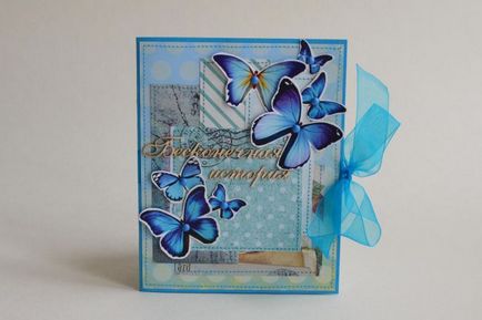 Hogyan készítsünk egy scrapbooking-kártya saját kezűleg a szülők számára