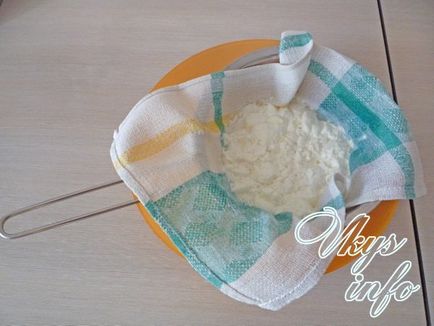 Hogyan készítsünk sajt tejből túró recept otthon fotók