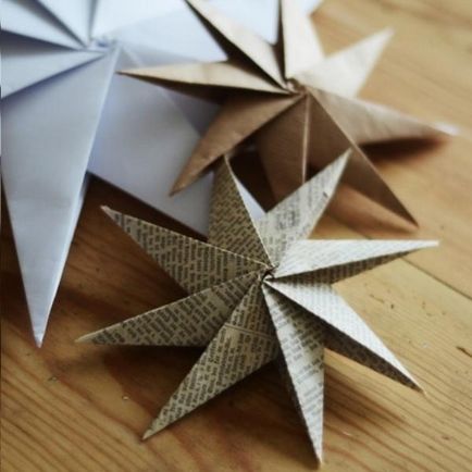 Hogyan készítsünk egy csillag a karácsonyfa kezét - Karácsonyi kézműves