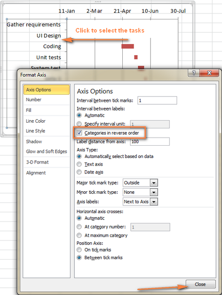 Hogyan hozzunk létre egy Gantt-diagram az Excel