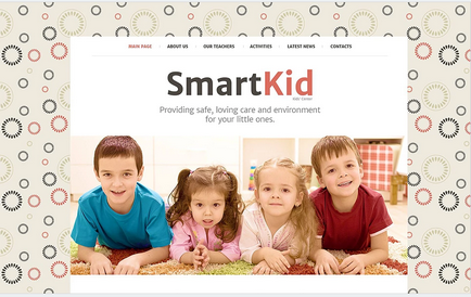 Hogyan hozzunk létre egy honlapot a gyermekek blog design és a területek létrehozása Template Monster