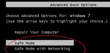 Hogyan lehet eltávolítani egy fekete képernyő Windows 7 részletes utasításokat