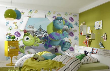 Hogyan díszítik a falakat a gyerekszobában - 100 fotó ötletek