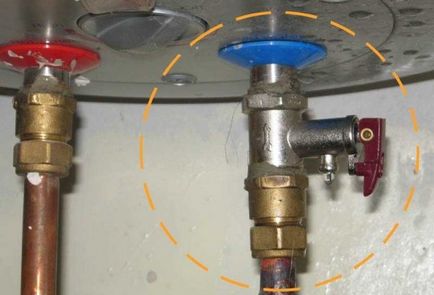 Hogyan kell telepíteni a vízmelegítő (bojler) áramlási