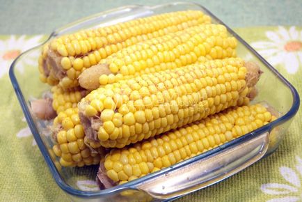 Főzni kukorica - receptek