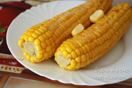Főzni kukoricát, mennyi időt