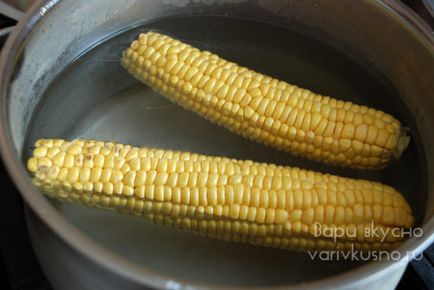 Főzni kukoricát, mennyi időt