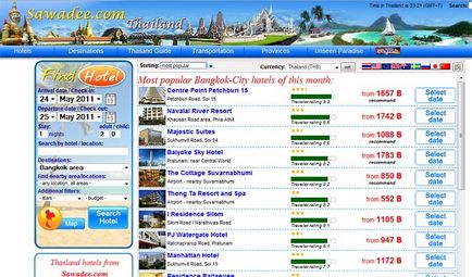 Hogyan foglaljon szállást Thaiföldön - foglalás honlapok, utasítások, leírásokat, tanácsokat, útmutató