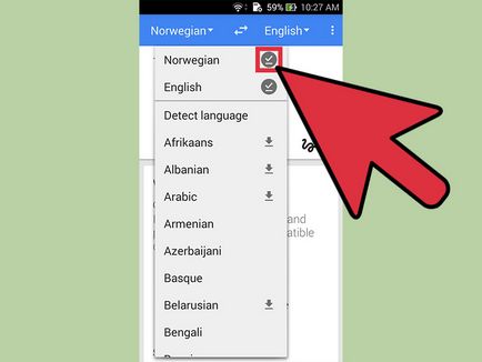 Hogyan lehet letölteni a nyelvi csomag használható offline módban translate alapján androjda