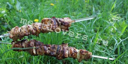 Hogyan pácolt nyárs sertéshúst a hús szaftos