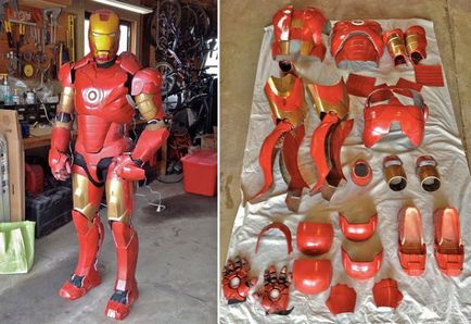 iron man suit saját kezűleg