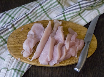 Vörös bab csirke - recept lépésről lépésre fotók