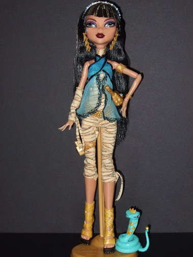 Monster high baba Cleo de Nile felülvizsgálat fotókkal