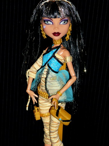 Monster high baba Cleo de Nile felülvizsgálat fotókkal