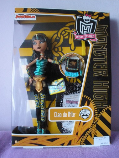 Monster high baba Cleo de Nile felülvizsgálat fotókkal