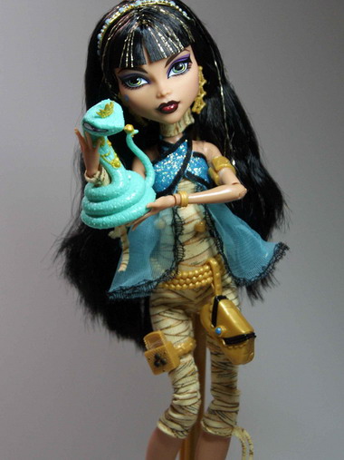 Monster high baba Cleo de Nile felülvizsgálat fotókkal