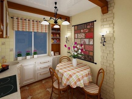 Nappali-konyha egy öt szintes lakás (38 fotó) video utasítást regisztrációs kombinált tervezési tér