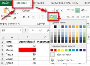 Változtatni a színét a cella értékétől függően excel