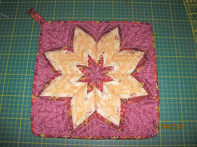 Mark potholder csillag origami - Fair Masters - kézzel készített, kézzel készített