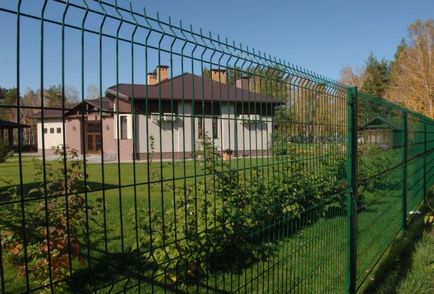 Olcsó kerítés a kertben