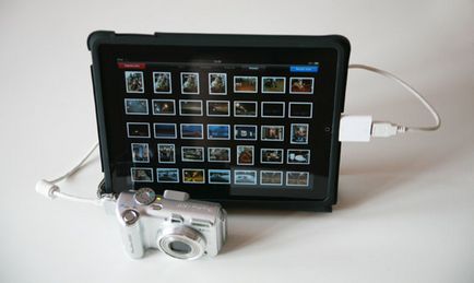 Áttekintés Apple iPad kamera csatlakozó készlet
