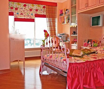 Felülvizsgálata gyermek hálószoba lányok fotó példákat belső, valamint tippeket, hogyan gondoskodjon a hálószobában