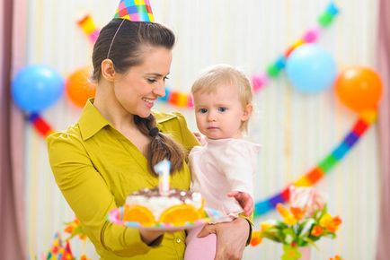 Things gondolni a szervezet a gyermekek születésnapja