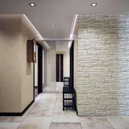 Befejező kő folyosón - 80 kép az új ötleteket a tervezők