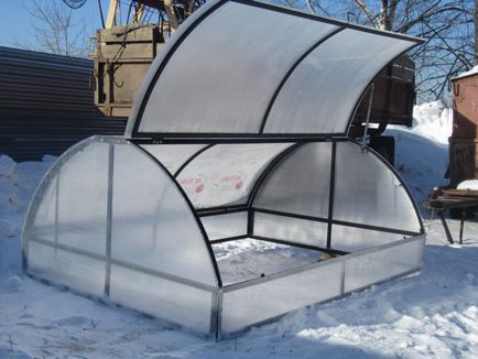 Greenhouse polikarbonát - kialakítási lehetőségeit, hogyan lehet a saját!