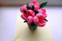 Papírból - virágok