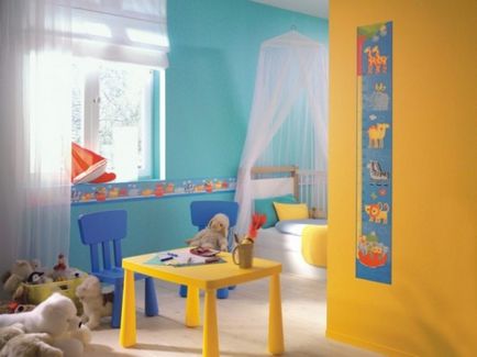 Festeni a falakat a gyerekszobában kezét video utasításokat, hogyan kell festeni, festeni a csoportban