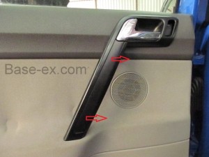 Polo szétszerelés ajtókárpit panel, alap-ex