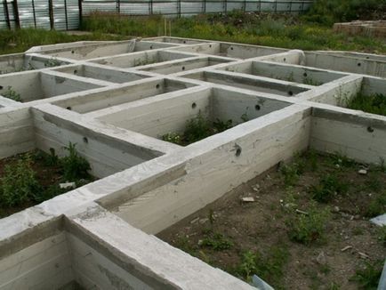 A működési elve betonacél az alapítvány
