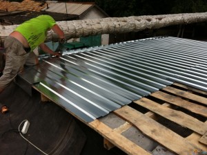 Javítása a tető a garázs kezét lépésről lépésre útmutató