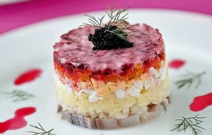 Receptek Dressed Herring - Classic Lépcsőzők titkok