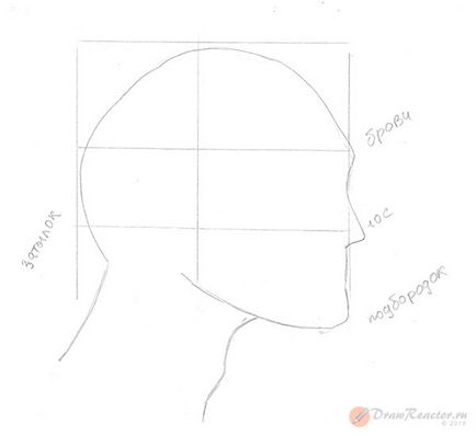 Rajzolj egy arcot profilból - a tanulságok levonása