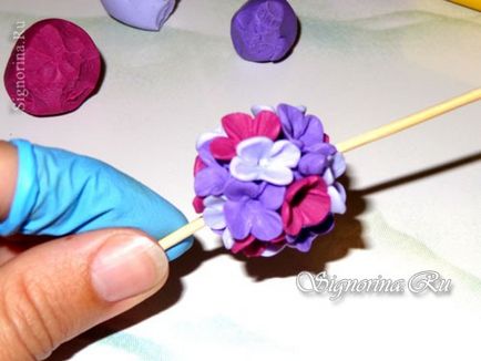 Fülbevaló készült polimer agyag workshop szép virágok képek és videó