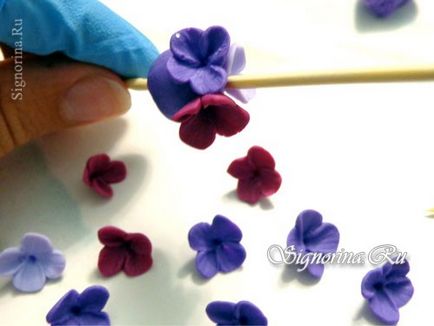 Fülbevaló készült polimer agyag workshop szép virágok képek és videó