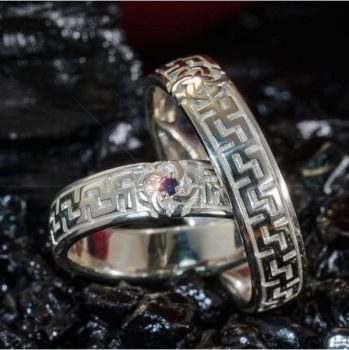 Szláv gyűrű varázsa arany és ezüst