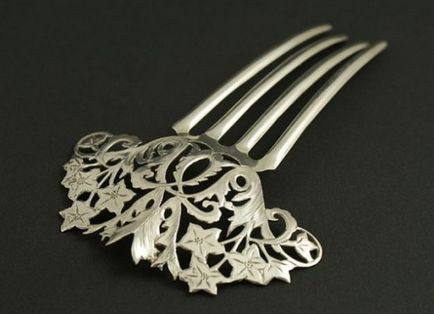 Szláv amulettek ezüst fülbevalók, medálok, fésűk (szláv amulett régi ezüst fülbevaló) Szláv amulettek ezüst fülbevalók, medálok, fésűk