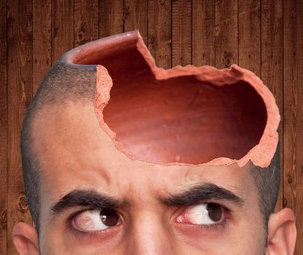 Készítsen egy kollázs a Photoshop szórakoztató egy üres fej (Photoshop) Hozzon létre egy szórakoztató kollázs Photoshop üres fej