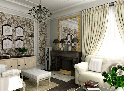 Stílusok belső szoba fotó klasszikus stílusú Provence, modern, high-tech ország, minimalizmus,